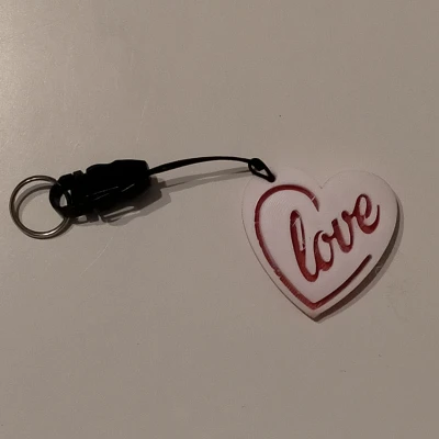 Móc khóa Valentine - Tình yêu