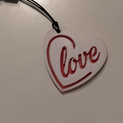 Móc khóa Valentine - Tình yêu