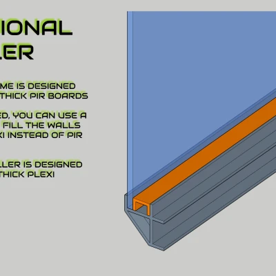 Vỏ Máy In Module - Không Cần Ốc Vít