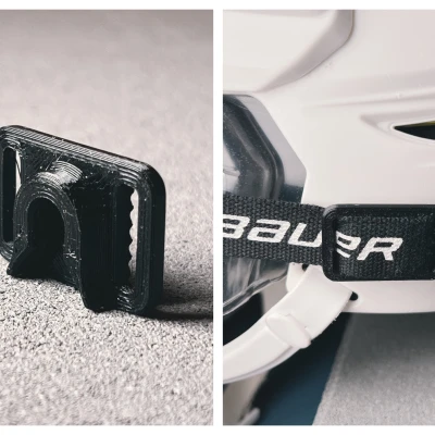 Kẹp dây cho Mũ bảo hiểm Bauer