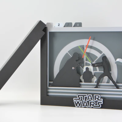 Mô hình Hộp Âm bản Đấu kiếm trên Death Star II Star Wars