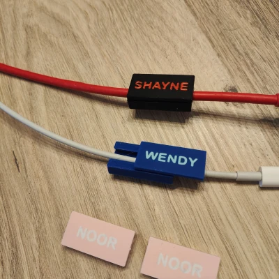 Nhãn Tên Dây Cáp (Cable Tag)