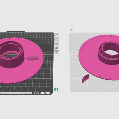 Cuộn Bambu có cửa sổ nhìn sợi "nhựa in"