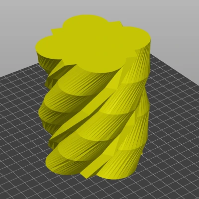 Chậu Hoa Xoắn Ốc