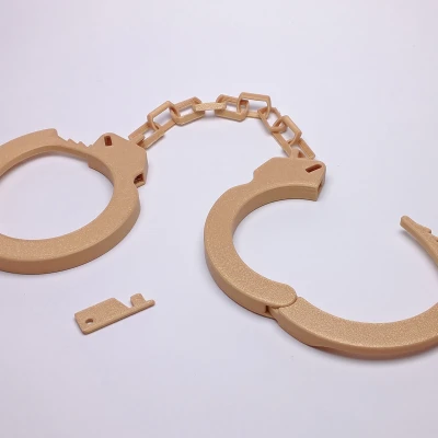 Còng Tay Đồ Chơi Có Chìa Khóa (In Liền)