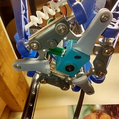 Giá đỡ quạt thổi 3010 cho tấm gắn effector Rostock nhôm 713Maker Kossel