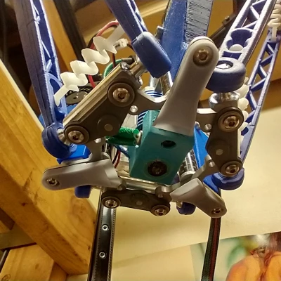 Giá đỡ quạt thổi 3010 cho tấm gắn effector Rostock nhôm 713Maker Kossel