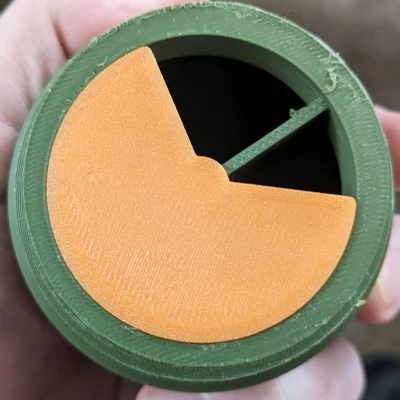 Hộp Lọ 3 Ngăn Có Nắp Xoay