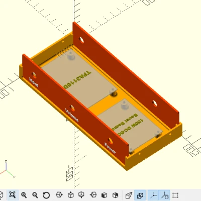 Vỏ Hộp Cho TPA3116D2 Amp (V2)