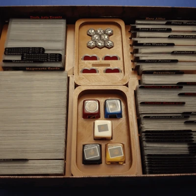 Harry Potter Hogwarts Battle - Khay Đựng Đầy Đủ v2!