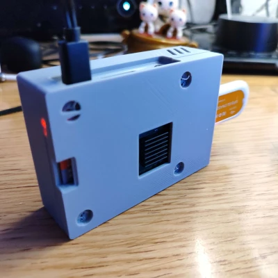 Vỏ Pwnagotchi cho Raspberry Pi 3B và Màn hình Waveshare 2.71 inch V2