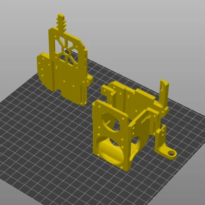 Voxelab Aquila, Giá đỡ PINDA, EBB42 cho BMG + V6 Extruder Fan Shroud
