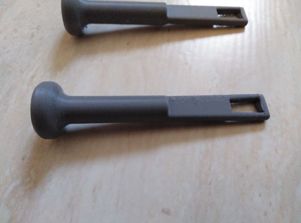 Núm xoay gập lưng ghế sau cho Peugeot 206 / 207