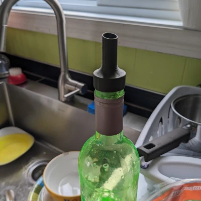 Đầu Chiết Xà Phòng Cho Chai Rượu Vang