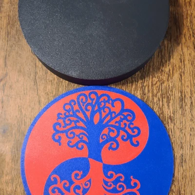 Hộp "Cây Sự Sống" Âm Dương