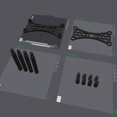 Kệ Đựng Cuộn Filament