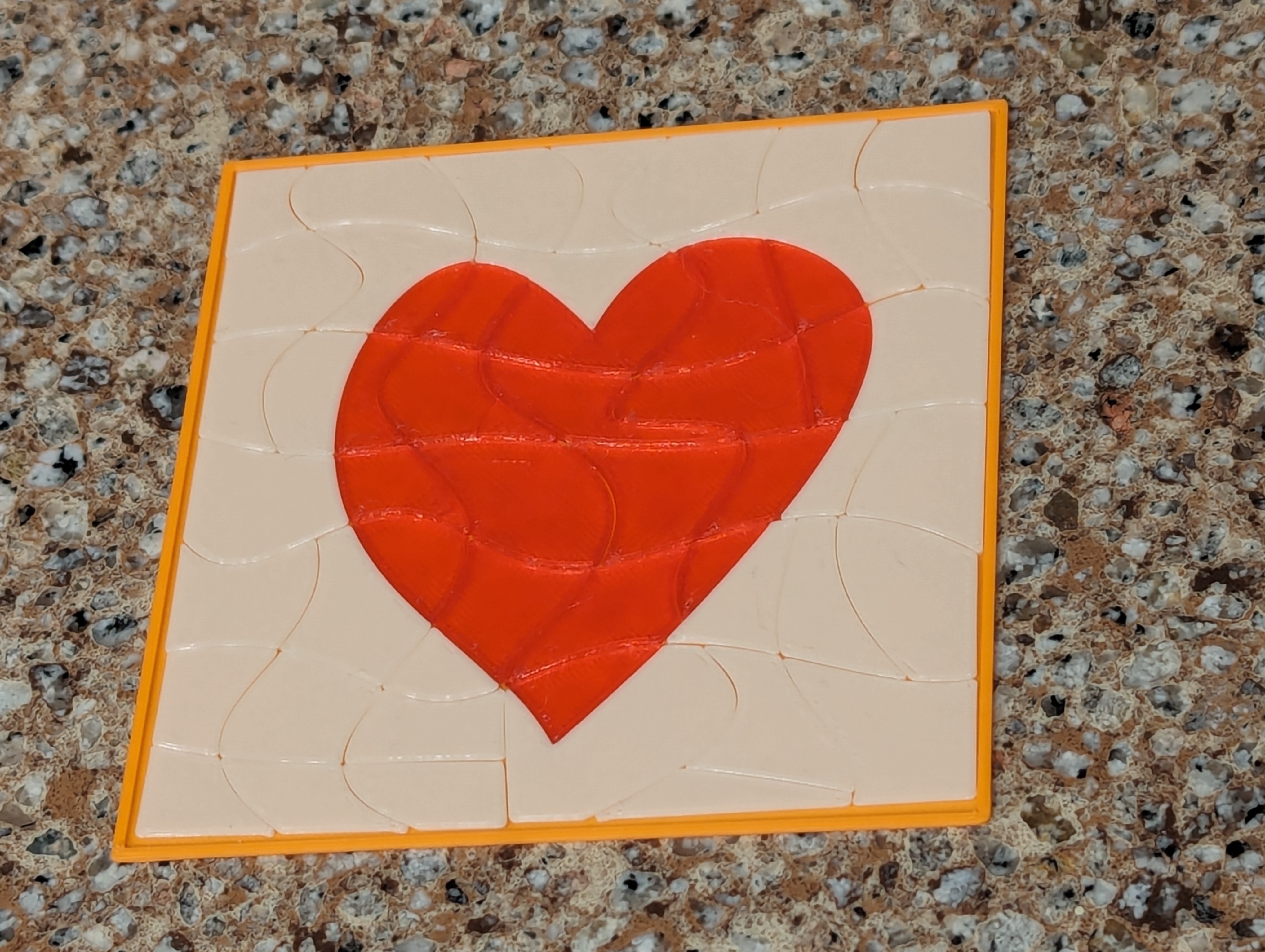 Ghép Hình Trái Tim Đơn Giản