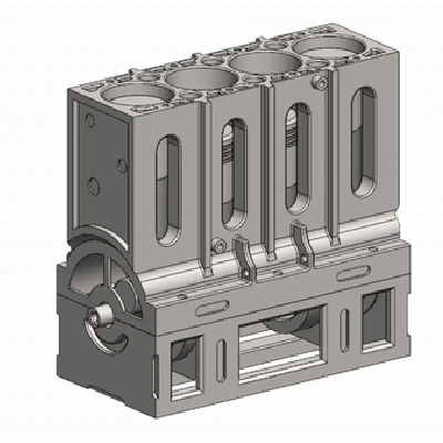 Động Cơ 4 Xi Lanh Thẳng Hàng