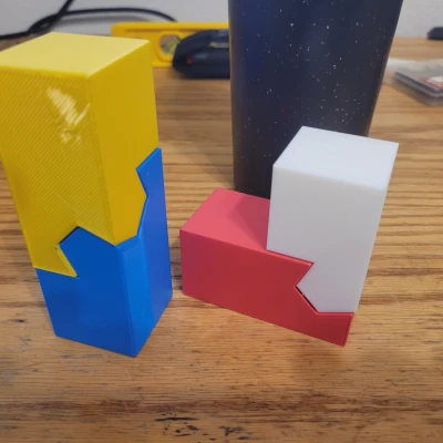 Khớp nối Kawai Tsugite - Mô hình 3D