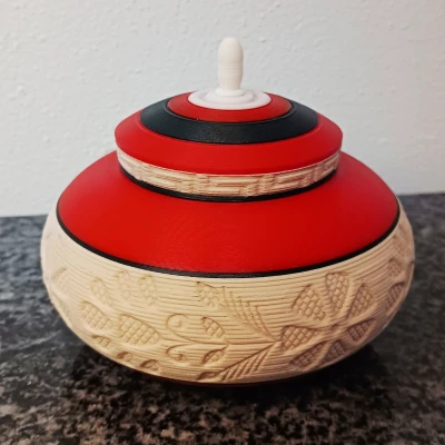 Hộp Tròn Kiểu Mexico