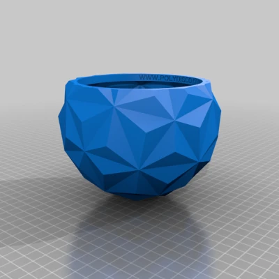 Chậu Treo Hình Khối Địa Lý