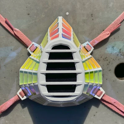 Mặt nạ Discorona - Bảo vệ & Phản chiếu