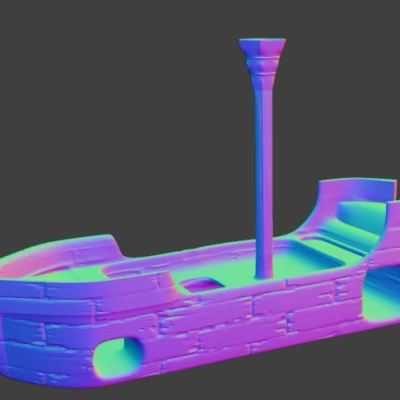 Thuyền Máy Chở Xe Tăng