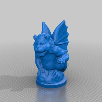 Quái Vật Gargoyle Remix Gắn Trên Đế