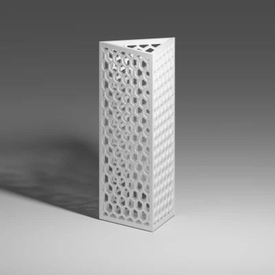 Kệ giữ lục giác - Phiên bản tam giác