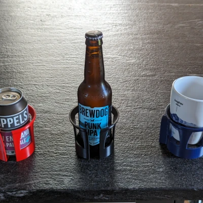 Multi²Holder: Đế Giữ Thức Uống Đa Năng Cho Nhiều Vị Trí