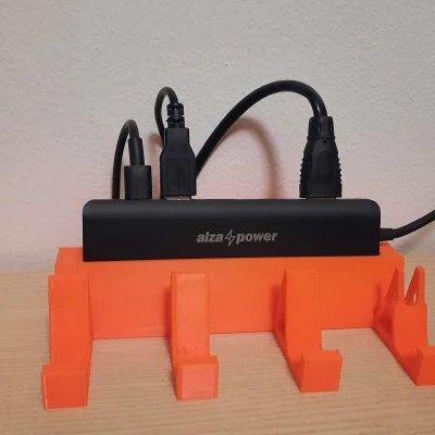 Đế Steamdeck có chỗ gắn USB hub