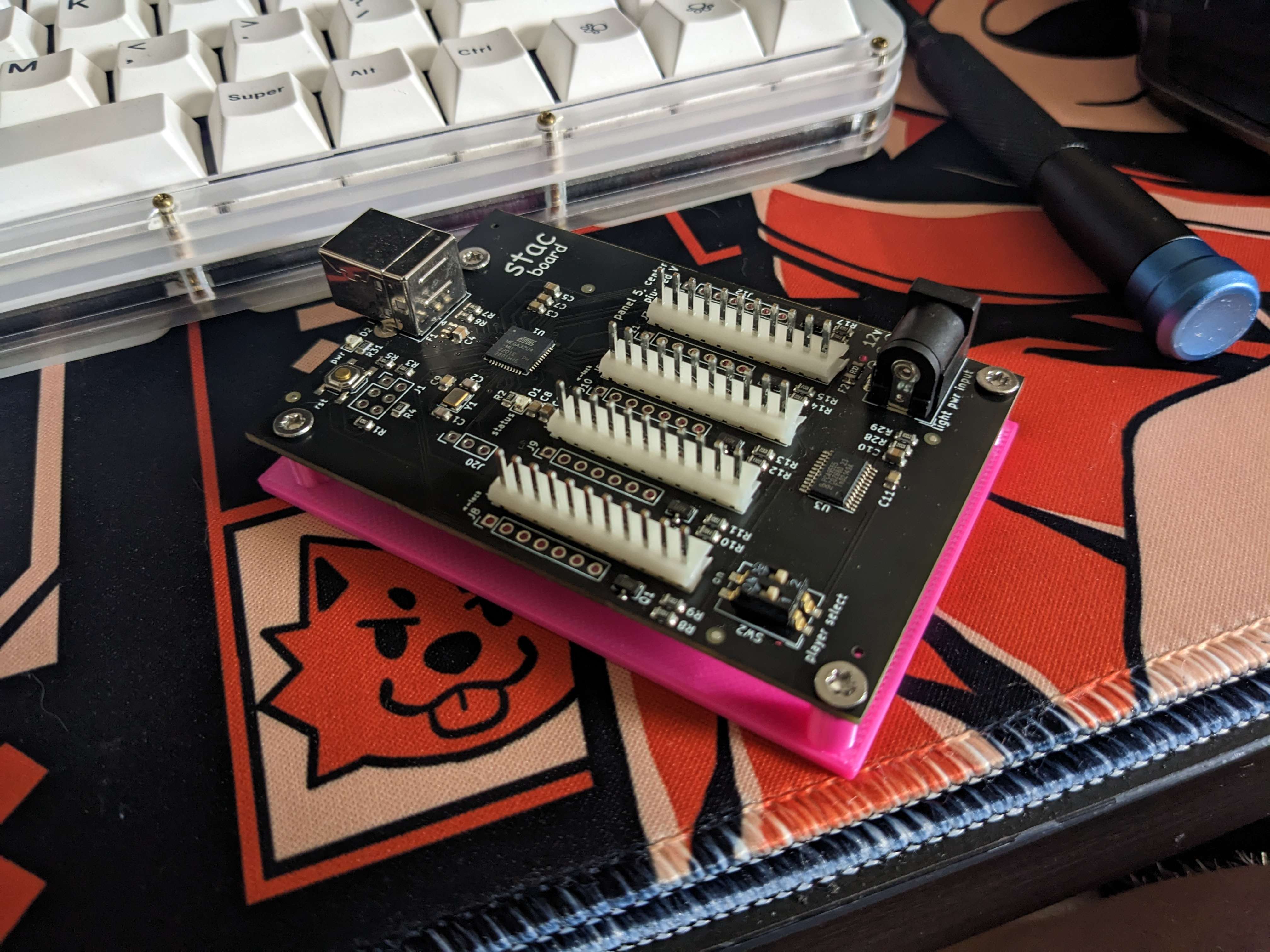 Chân đế in 3D cho bo mạch STAC