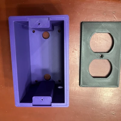 Hộp Ổ Cắm Điện, Cỡ Nhỏ Gọn