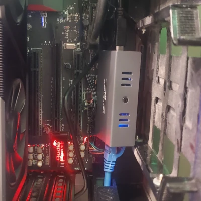 Chụp Keystone RJ45 Cho Khe PCIE