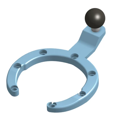 Chén xăng Honda CBR gắn ngàm RAM