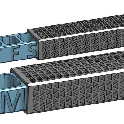 Hộp đựng thuốc hàng tuần dạng trượt (nhỏ gọn có khóa snap)