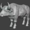 Mô hình 3D Trâu Phi - Thumbnail 2