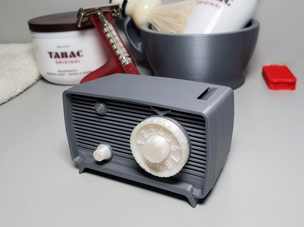 Hộp đựng và Bộ đếm Lưỡi dao (Radio AM RCA Victor 1956)