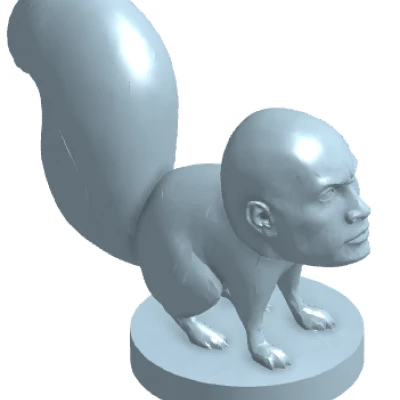 Sóc The Rock - Dwayne the Squrock Johnson