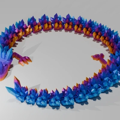 Rồng Pha Lê Khớp Nối