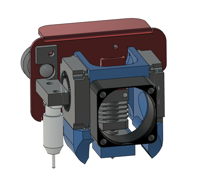 Chế quạt Microswiss cho Creality CR10Spro