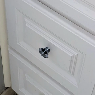 Núm vặn ngăn kéo hoặc tủ, thiết kế 1 và 2