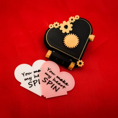 Mặt Dây Chuyền Fidget Valentine Cổ Điển