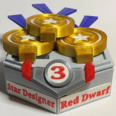 Giải thưởng Star-Designer #3: Red Dwarf (mô hình này được phép!)