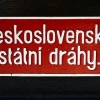 Bảng tên Đường sắt Quốc gia Tiệp Khắc ČSD - Thumbnail 2