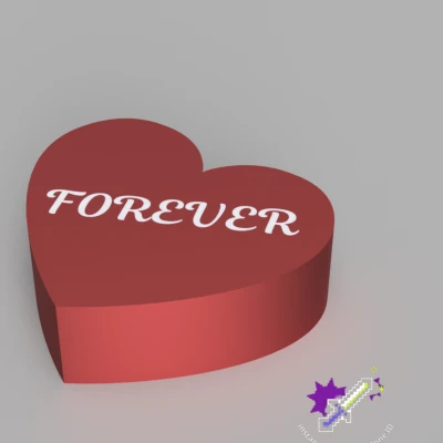 Hộp Trái Tim Vĩnh Cửu "Forever Heart Box"