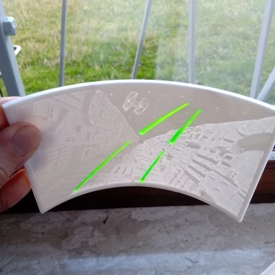 Star Wars Duel - Lithophane và Treo - Chơi với Ánh sáng