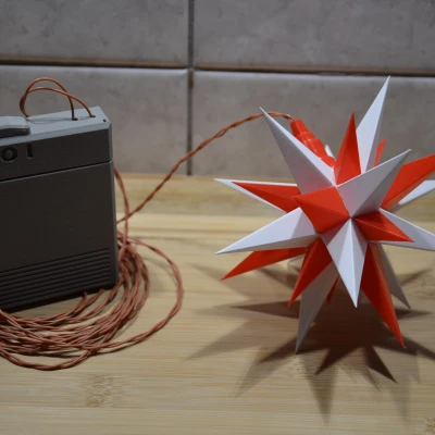 Ngôi Sao Lấp Lánh "Stern Star" - Đèn Trang Trí Lễ Hội