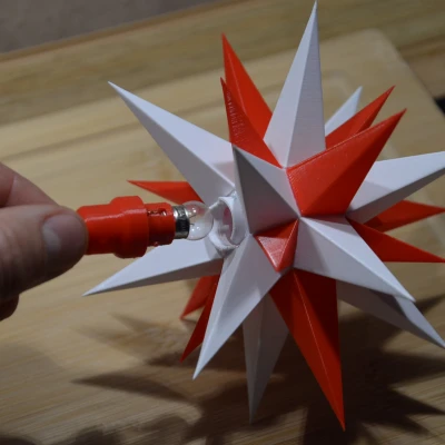 Ngôi Sao Lấp Lánh "Stern Star" - Đèn Trang Trí Lễ Hội