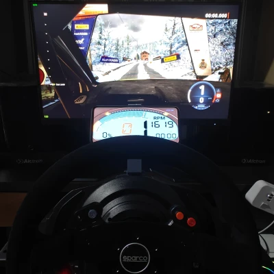 Giá Đỡ Điện Thoại Cho Bánh Lái Thrustmaster T300 (RS) X Sparco R383